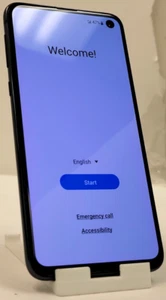 Samsung Galaxy S10e 128 GB Prism Black SM-G970U Verizon Battery Health 87% b - Picture 1 of 5