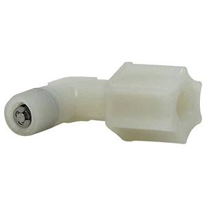 Codo de válvula de retención de nailon y SS estilo Jaco 1/4" tubo OD x 1/8" MPT (paquete de 17) - Imagen 1 de 4