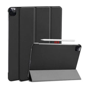 Case for Apple iPad Pro 11 (2021) Smart Cover Stand Folding (Black) - Picture 1 of 6