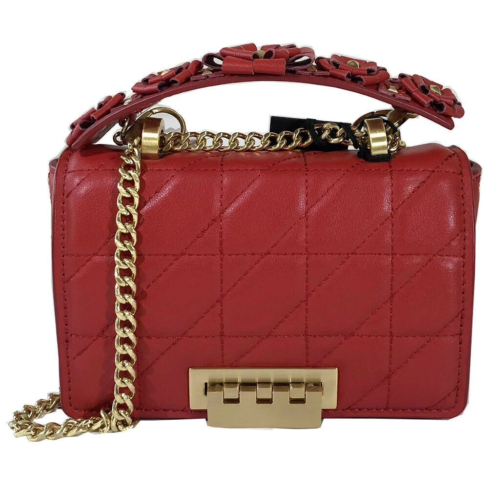 ZAC Zac Posen Women's Eartha Small Zip Wallet - Pearl Lady Design Compact Clutch