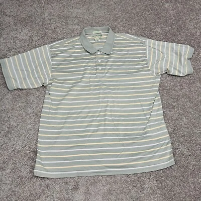 Polo masculino verde X-Grande Boca Classics taco de roupas originais golfe - Imagem 1 de 4