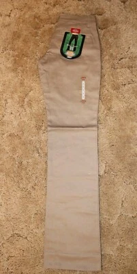 PANTALÓN DICKIES NIÑA TIRO MEDIO CORTE BULL CAQUI TALLA 1 Cintura 26" x Ins 33" NHH101 Foto 1 de 4