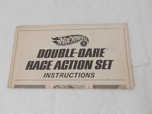 Hot Wheels Redline Vintage 1967 Double Dare Race Action Set Instructions Booklet - Picture 1 of 8