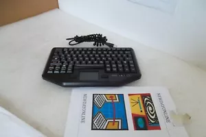 iKey IK-88-TP-USB tastiera da viaggio completa con mouse touchpad integrato Fn retroilluminato - Foto 1 di 12
