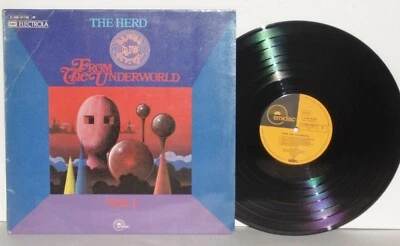 THE HERD From The Underworld LP VG+ 1972 German EMI Electrola Peter Frampton  - Image 1 of 3