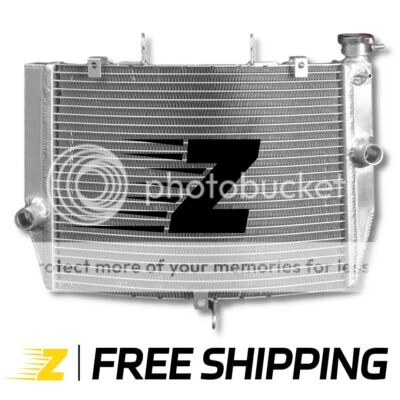 Aluminum Radiator for Kawasaki Ninja ZX6R ZX636 ABS KRT Edition etc 2013-2022 - Imagem 1 de 4