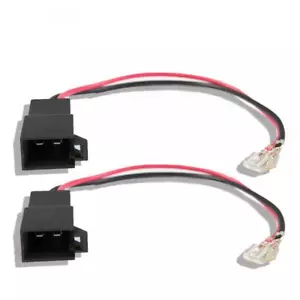 VW Volkswagen Transporter T4 Speaker Adaptor Adapter Plug Leads Cable Connector - Picture 1 of 1
