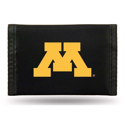 Minnesota Golden Gophers Nylon Tri-Fold Wallet Cover