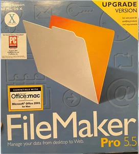 filemaker pro 5.0 upgrade for Mac - used - Picture 1 of 2