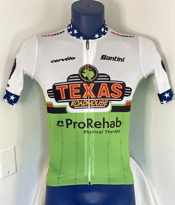 ¡NUEVO! Camiseta deportiva de ciclismo ligera SMS Santini Texas Roadhouse para hombre TALLA mediana Foto 1 de 4