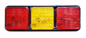 LED Trailer Light 4 Function Lamp with Stop Tail Indicator Fog Light IP67 LEDs - Picture 1 of 1