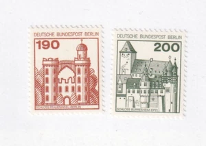Berlin MNH ** 539-40 Pfaueninsel & Burresheim - Picture 1 of 1
