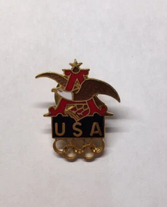 1984 84 LA Olympics USA Budweiser Anheuser Busch Beer Eagle Floating Rings RARE - Picture 1 of 2