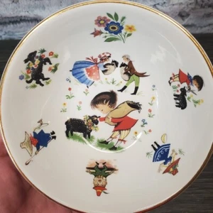 Vintage Arklow Ironstone Replacement Bowl Ireland Children Nursery Rhyme - Picture 1 of 6