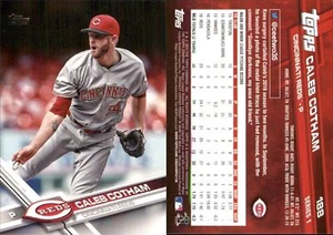 Caleb Cotham 2017 Topps #188 Card Cincinnati Reds FREE SHIP *AutographDen* - Picture 1 of 1