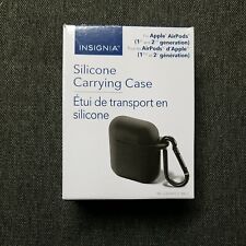 Insignia Silicone Carrying Case For Apple AirPods 1st 2nd Generations