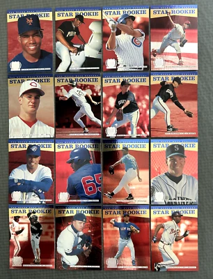 16 cartas de novato Fleer Ultra 1996, Alex Ochoa, Shannon Stewart, Rey Ordonez - Imagem 1 de 4
