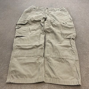 Carhartt Double Knee Pants Mens 35x27 Distressed B342 Rip Stop Cargo Baggy y2k - Picture 1 of 15