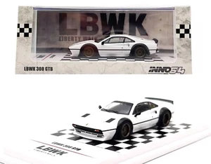 Inno64 1:64 Liberty Walk LBWK Ferrari 308 GTB White Diecast Model Car - Picture 1 of 5