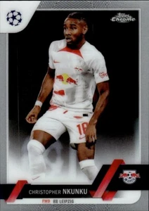 2022-23 Topps Chrome UEFA Club Competitions - #18 Christopher Nkunku - Picture 1 of 2