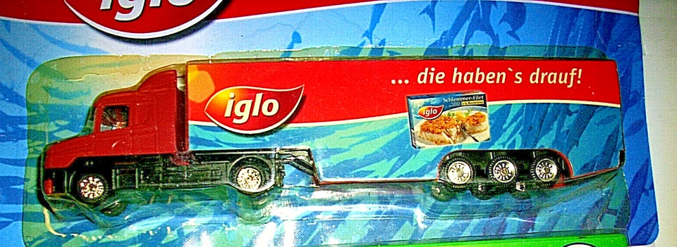 C-35-M LKW CAMION COLLECTION Alimenti SURGELATI " IGLO "  SCANIA dags - Immagine 1 di 1