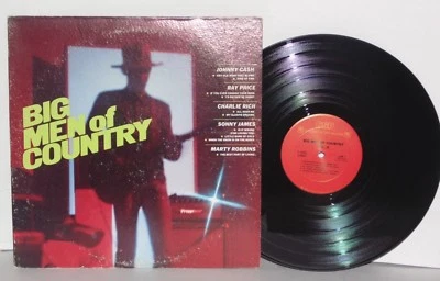Big Men Of Country Vol. II LP 1978 CSP P14733 Vinyl Johnny Cash Marty Robbins VA - Image 1 of 3