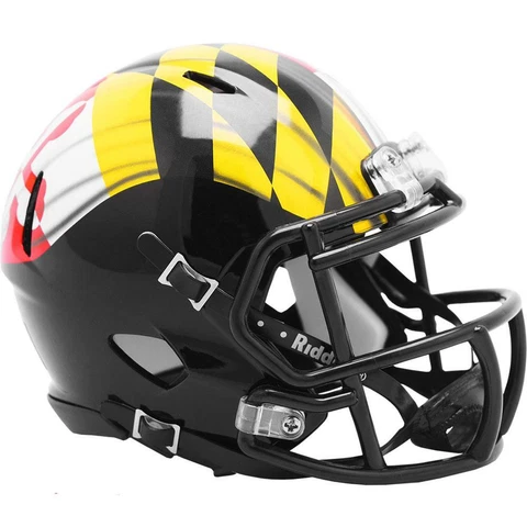 Maryland Terrapins Pride Riddell Speed Mini Football Helmet Cover