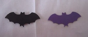 50 Stück Stampin Up Fledermaus gestanzte Papierstücke Konfetti Säure Ligninfrei - Bild 1 von 15