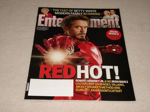 ROBERT DOWNEY JR IRONMAN May 7 2010 ENTERTAINMENT WEEKLY MAGAZINE 1101 IRON MAN - Imagen 1 de 5