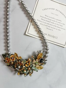 Miriam Haskell Necklace Glass Beads and Pearls - Picture 1 of 8