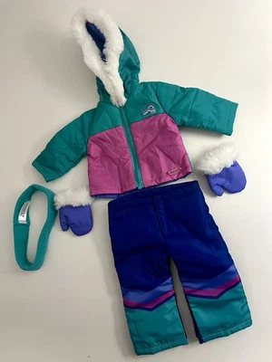 American Girl Doll 2022 GOTY Corinne Tan's Ski Outfit Skiing Set Jacket pants - Image 1 of 4