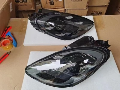 For Porsche718 982 Matrix Style PDLS Laser Pair Headlights2016- Boxster Cayman - Image 1 of 4
