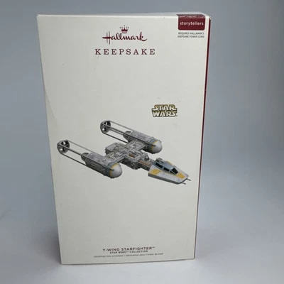 Hallmark Keepsake Star Wars Y-Wing Starfighter Storytellers Ornamento 2019 Foto 1 de 4