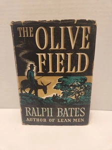 The Olive Field Ralph Bates 1936 U.S. First Edition HCDJ EP Dutton Free Shipping - Imagen 1 de 11