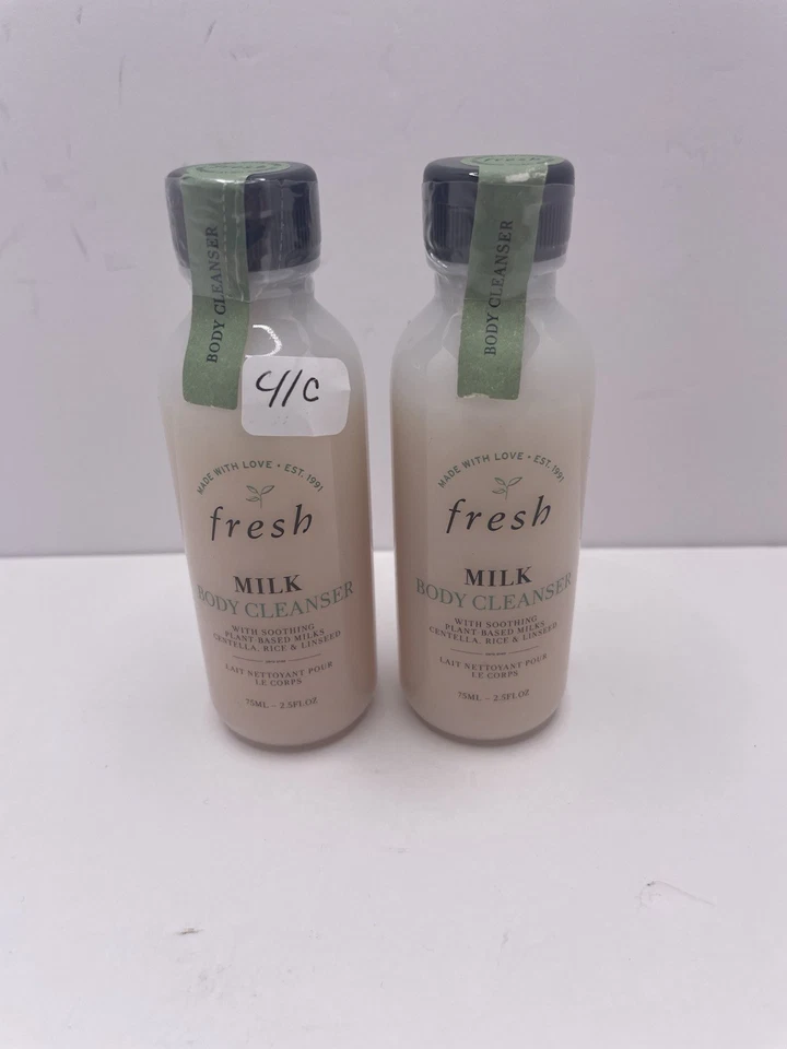 FRESH MILK Full Body WASH Cleanser Soap Size 2.5 FL Oz #41C