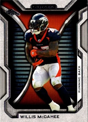 2012 Topps Strata Willis McGahee #52 Denver Broncos Football Card - Image 1 of 2