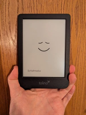 Tolino Shine eBook Reader (Thalia) , schwarz, fast unbenutzt - Bild 1 von 2