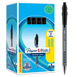 Paper Mate Flexgrip Ultra Retractable Ballpoint Pens   Medium Point (1.0 mm)   B - Bild 1 von 8