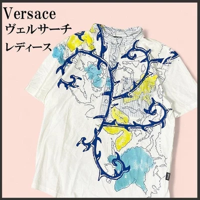 Versace Men Sport Wear L Short Sleeveless Collarless Shirt Vintage L Limited Edi - Image 1 of 4