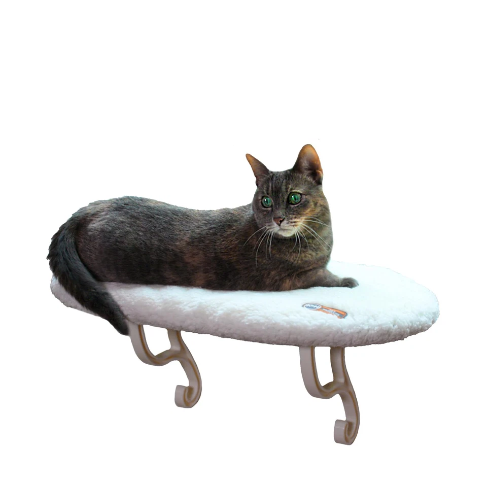 Kitty Sill Cat Window Perch for Large Cats, Orthopedic Window Hammock Bed Hol... - Image 1 of 4