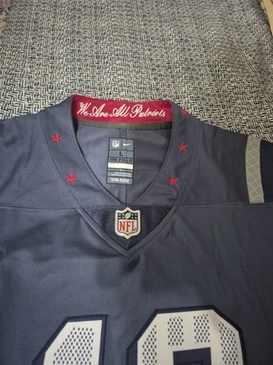 Drake Maye #10 N.E Patriots "Nor'easter F.U.S.E. LIMITED Rivalries new nike