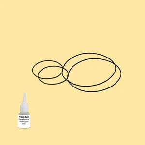 Riemen Öl = Kit 5 für Aiwa NSX-810 Tape Deck Compact System - Picture 1 of 4