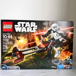 LEGO Star Wars: Scout Trooper & Speeder Bike (75532) retirado y sellado 452 piezas - Imagen 1 de 11