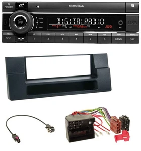 Kienzle Bluetooth MP3 USB DAB Autoradio für BMW X5 E53 5er E39 Quadlock Ablagefa - Bild 1 von 6