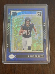 2024 Panini Donruss Optic Football ROME ODUNZE BLUE SCOPE PRIZMRATED ROOKIE - Bild 1 von 6