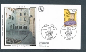 D442283 France FDC Figeac Buildings Architecture - Picture 1 of 1
