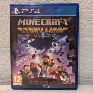 Minecraft Story Mode PS4 Season Pass Disc Playstation 4 Telltale Games VGC - Picture 1 of 8