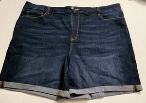 nine west denim shorts size 24w womens new with tag - Picture 1 of 7