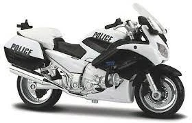 MAISTO - YAMAHA FJR 1300A Blanco y negro - Policía - 1/18 - MST32306-03 - Imagen 1 de 1