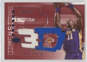 2003 Upper Deck Triple Dimensions 3-D Memorabilia Warm-Up /999 Karl Malone HOF - Picture 1 of 4